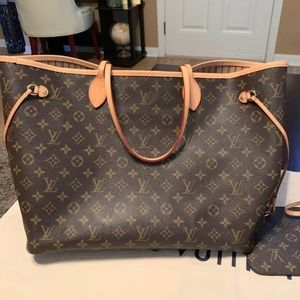 Louis Vuitton Neverfull w/ Pouch